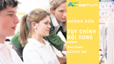 Hướng dẫn cách thay đổi nội dung hướng dẫn làm bài thi trong AZTest