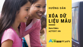 Hướng dẫn Xóa dữ liệu mẫu trong AZtest