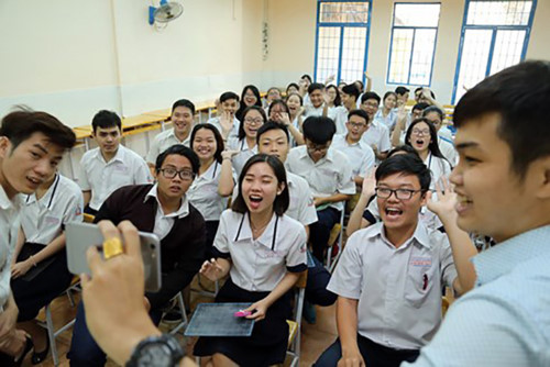 Một tiết Ngữ văn sôi động ở Trường THPT Trần Khai Nguyên, Quận 5, TPHCM