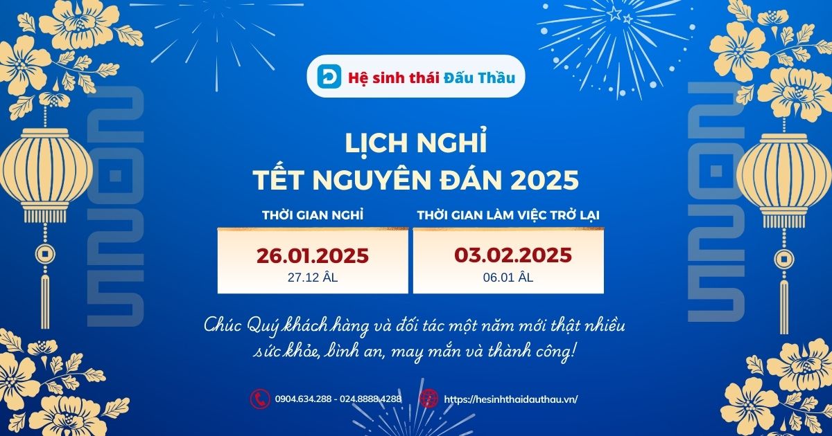 AZtest thông báo lịch nghỉ Tết Nguyên đán - Tết Ất Tỵ 2025